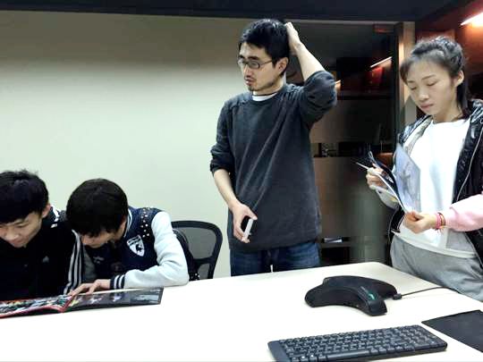 上海汇众学员参观上海锐核软件